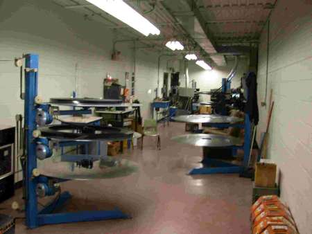 Ford-Wyoming Drive In Dearborn - Platters In Proj Booth - Photo From Rg